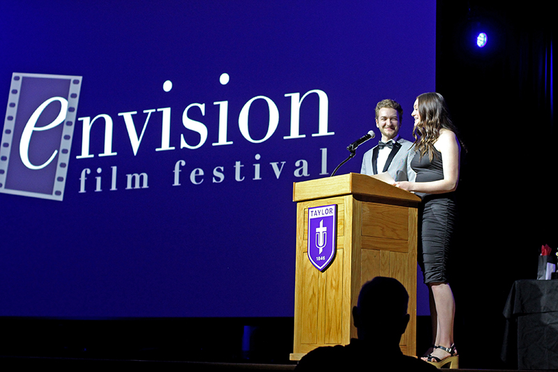 Film students at Envision Film Festival