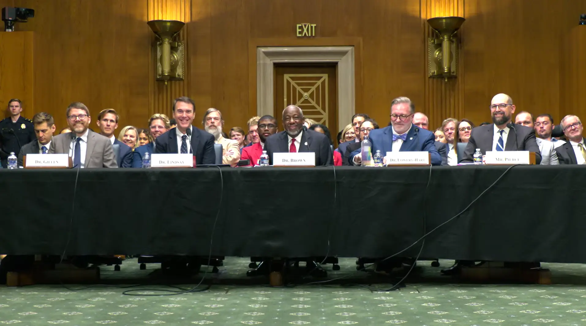 Group at Senate HELP hearing
