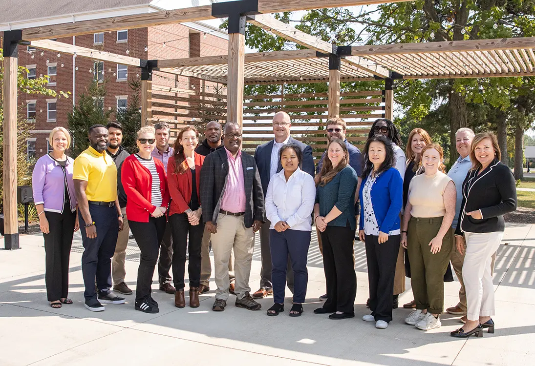 phd cohort at orientation