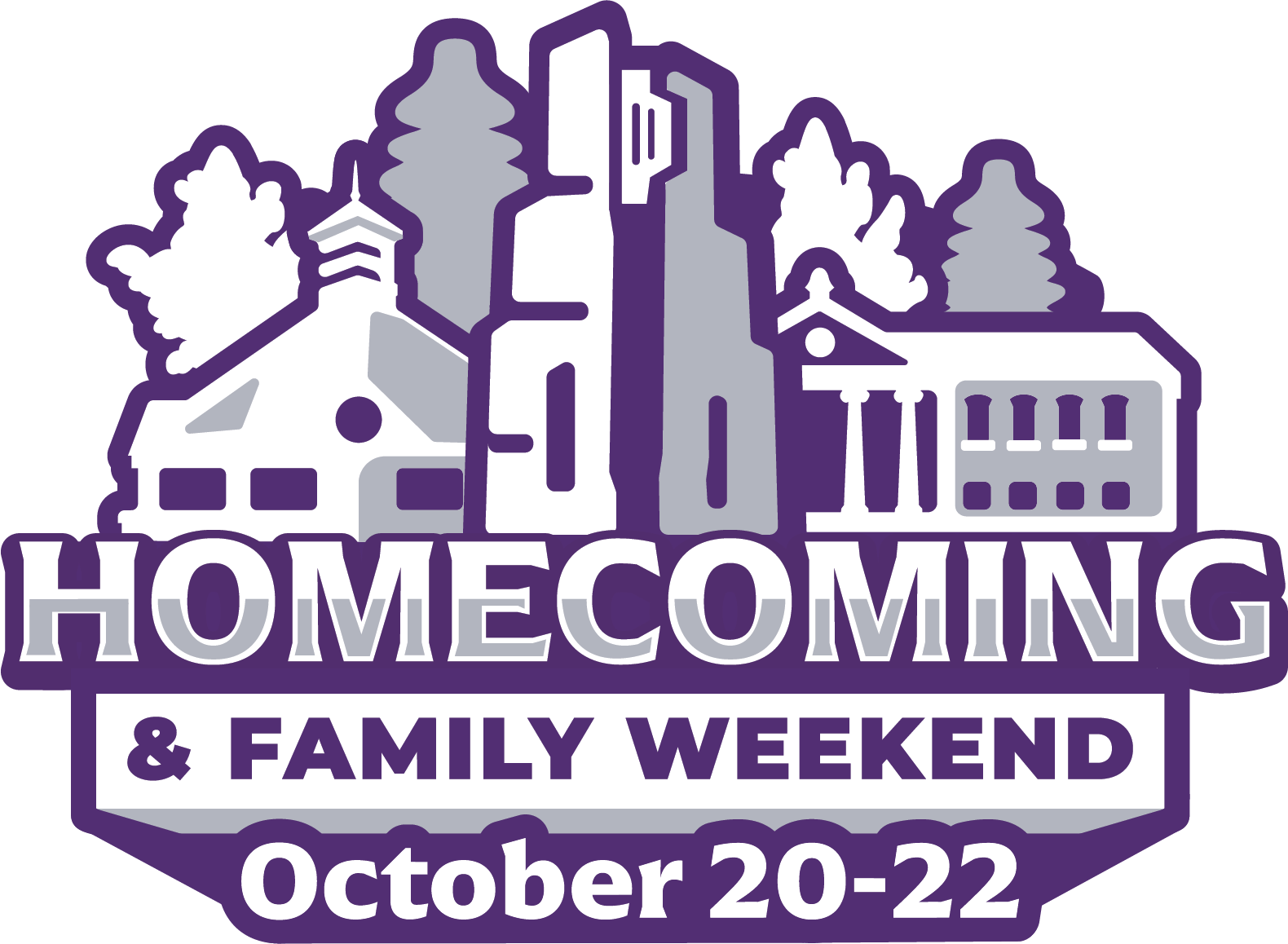 Homecoming and Family Weekend Logo
