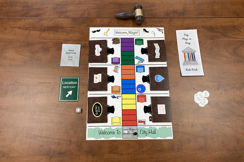 math and civil responsibility board game
