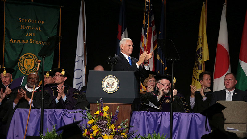 Vice President Mike Pence at Commencement