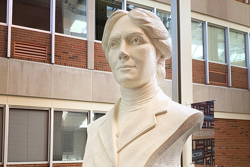 Bust of Alice Hamilton in Euler Science Complex