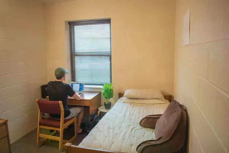 Rooms are air-conditioned and offer students a place to study, rest, and socialize