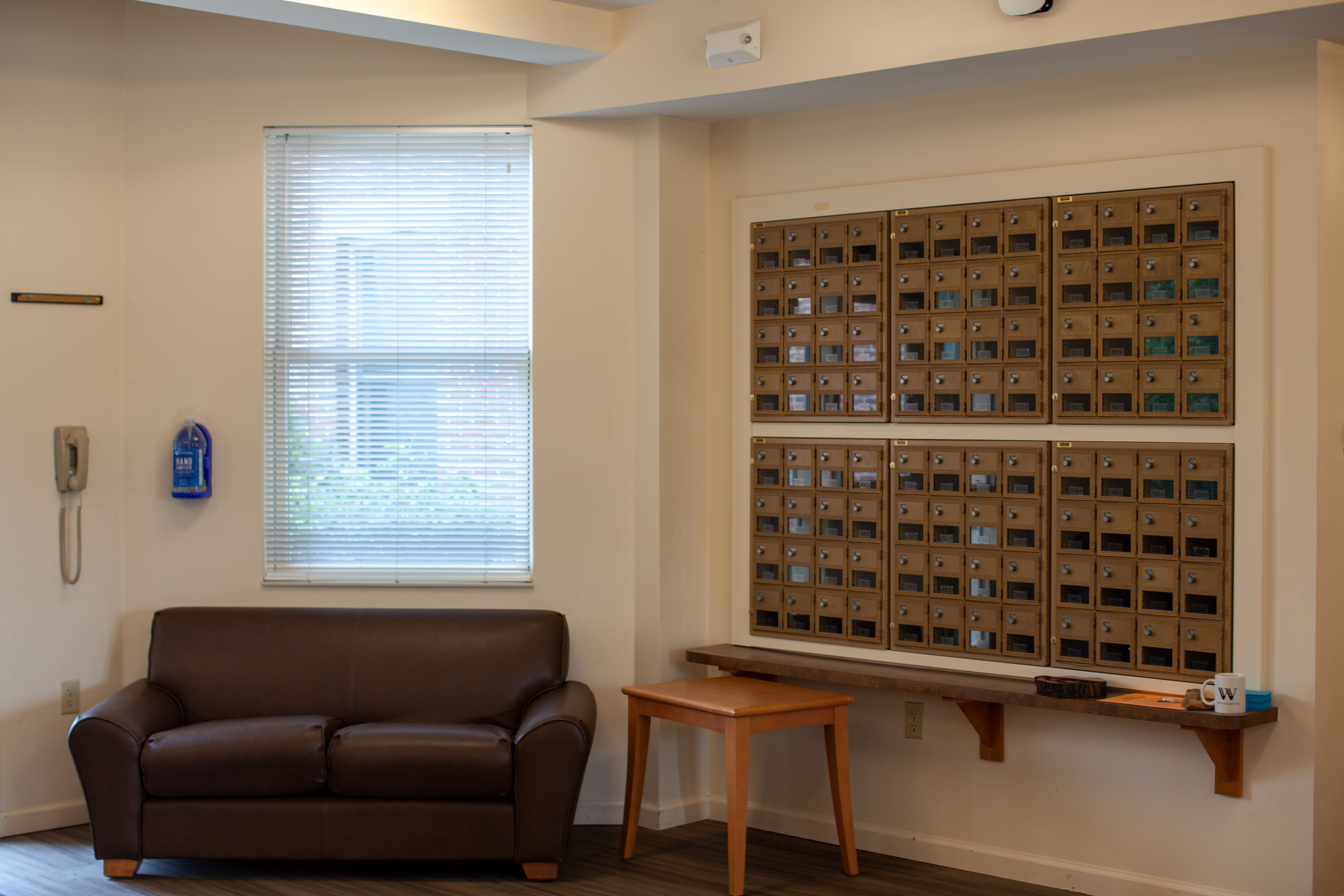 apartment mailboxes