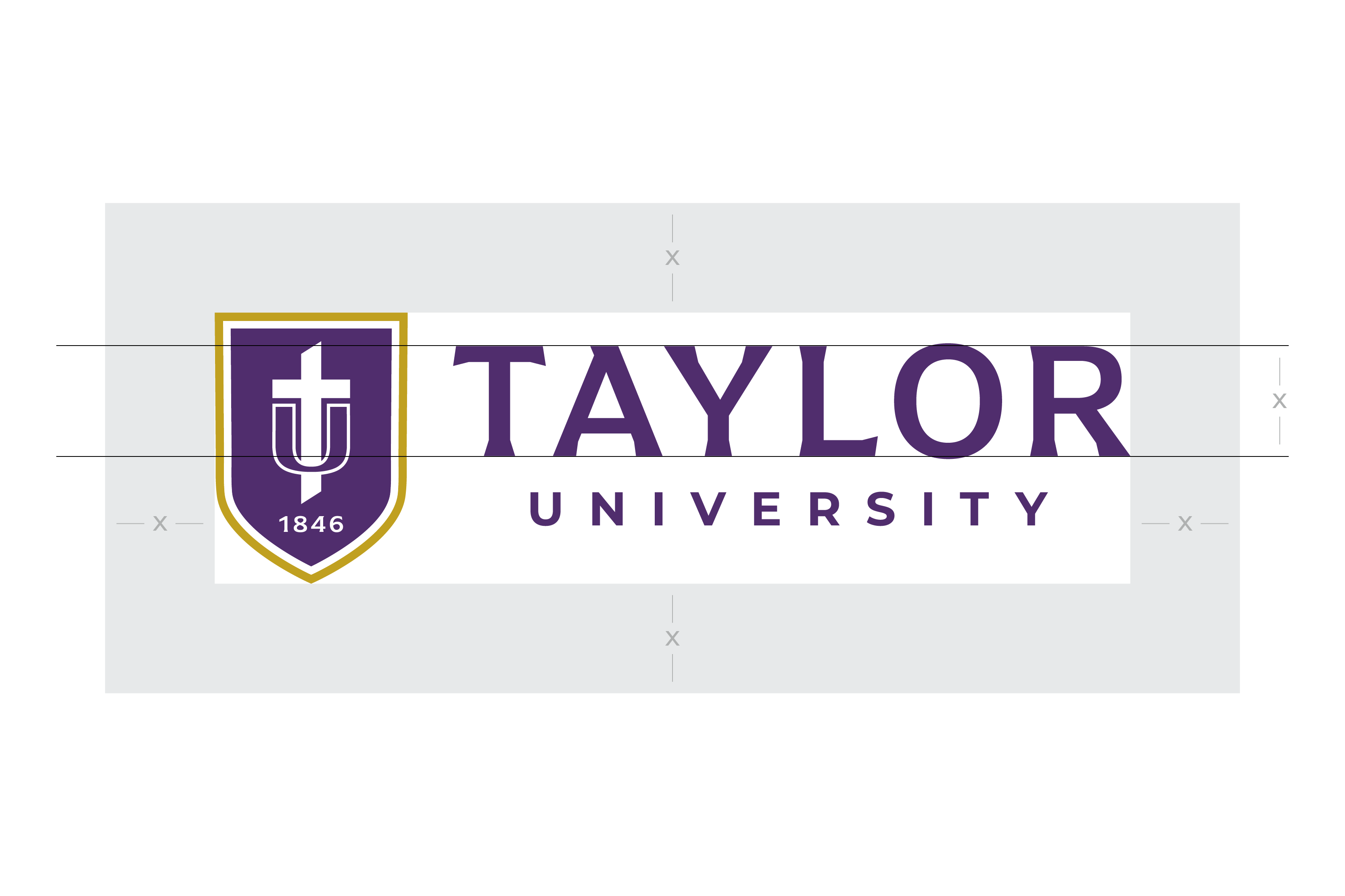Taylor University Logo Clear Space