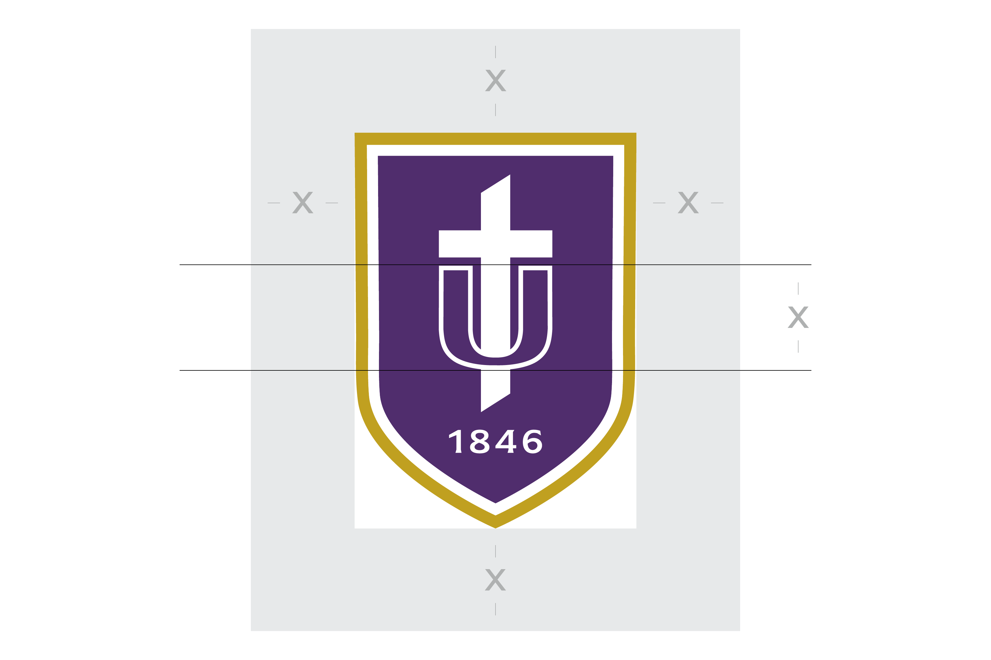 Taylor University Shield Clear Space