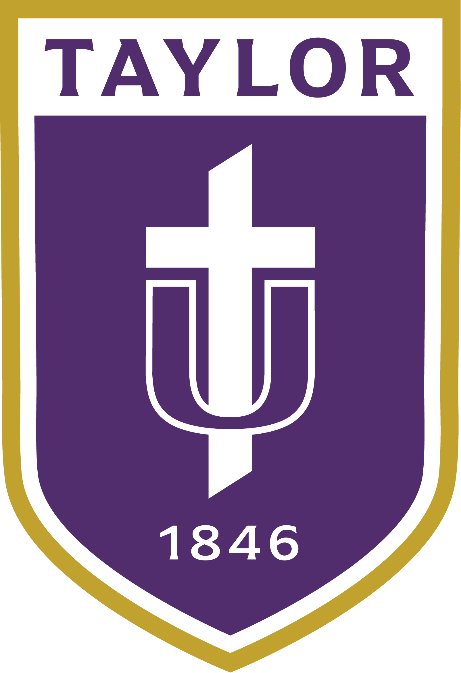 Taylor University Shield with Wordmark