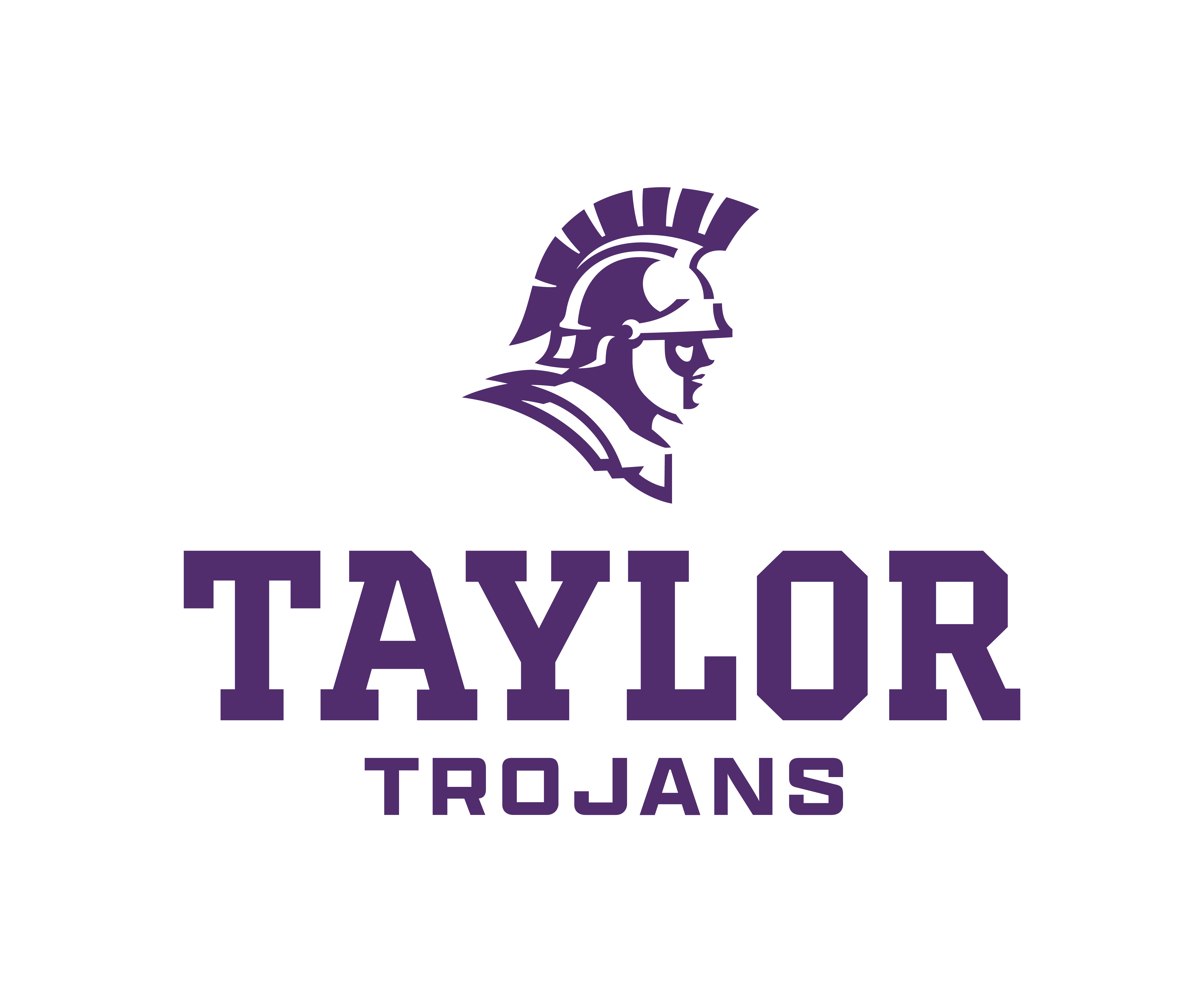 purple trojan logo