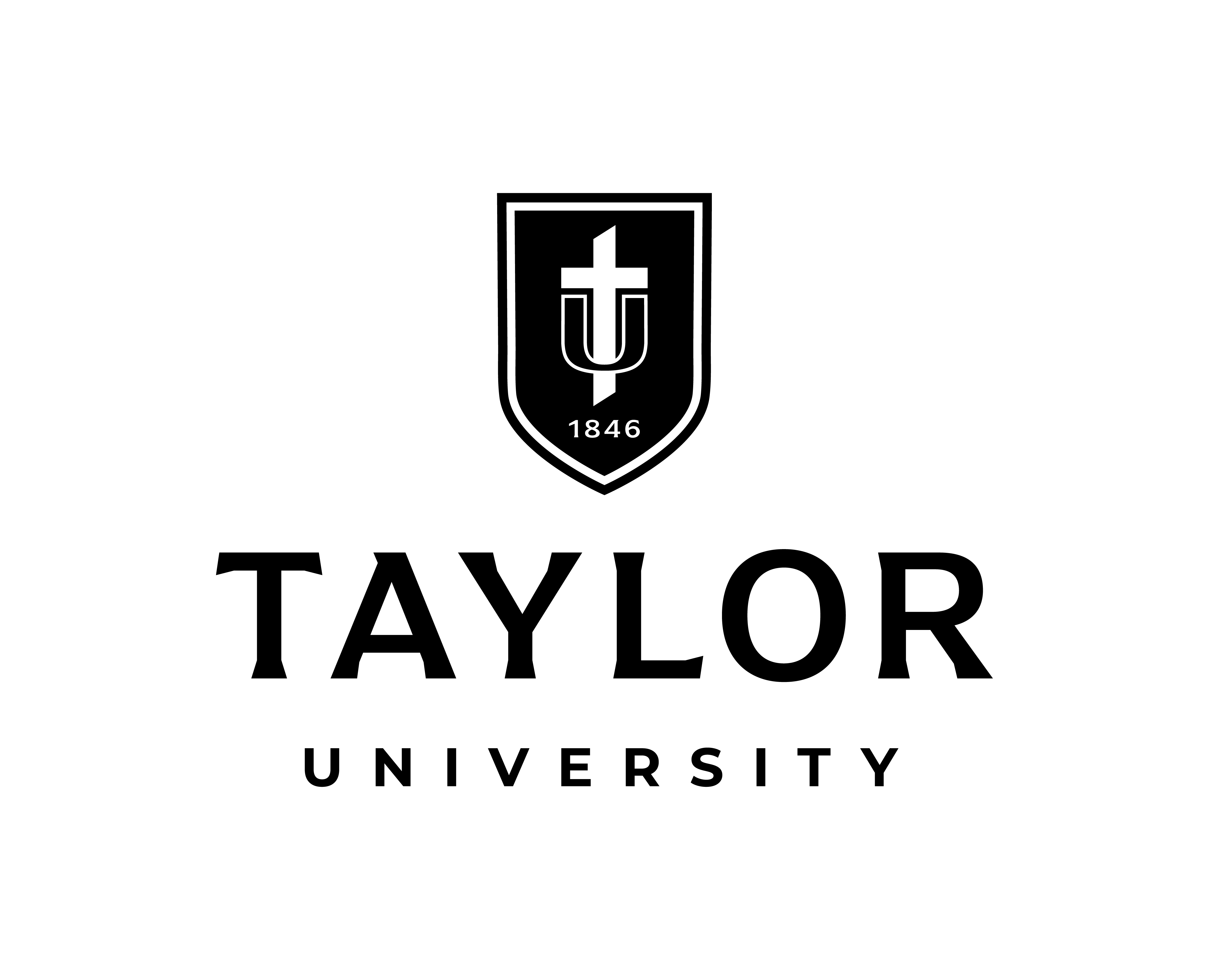 black vertical logo