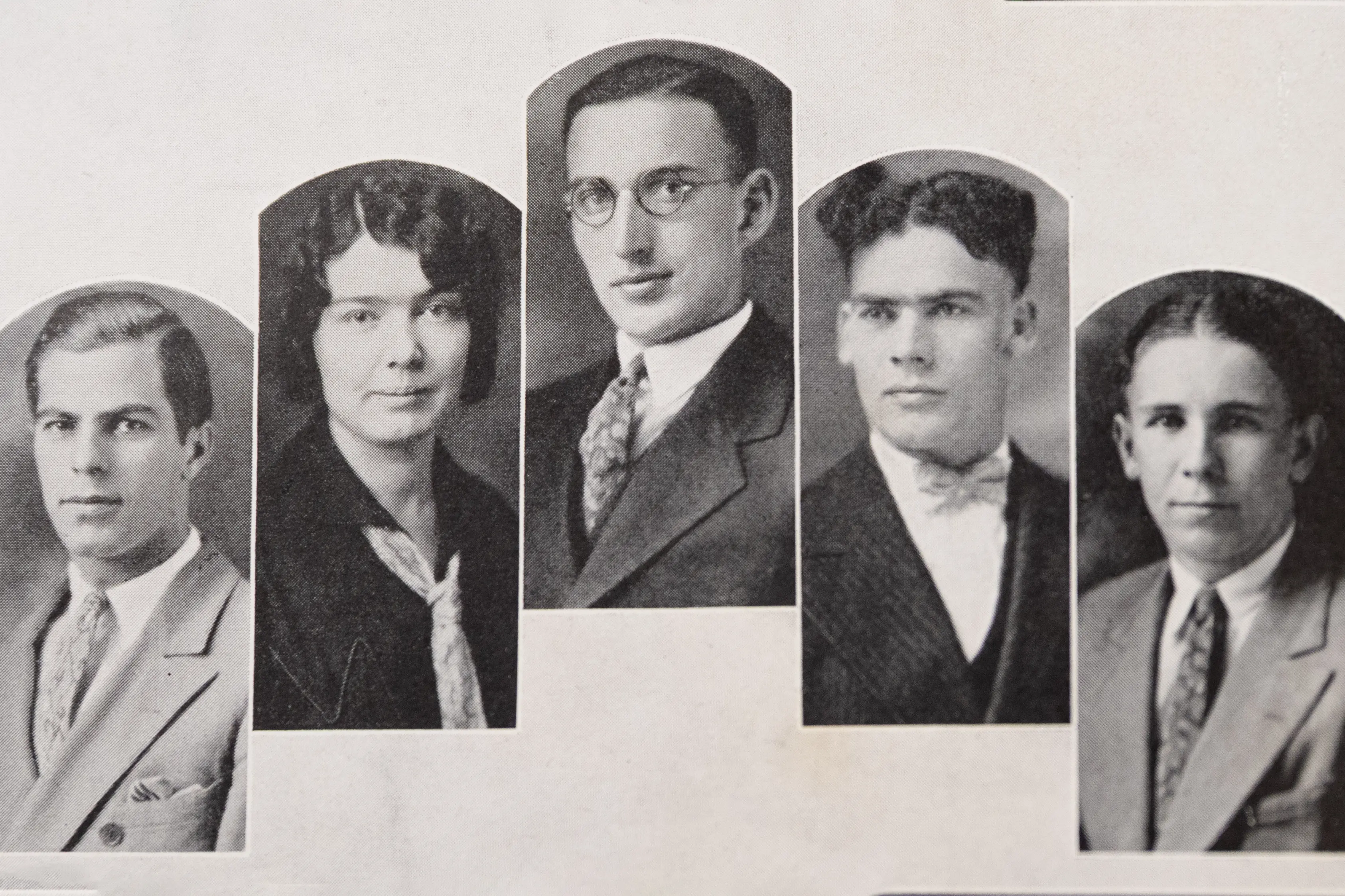 student government at Taylor University in 1927