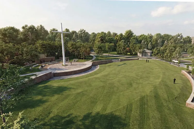 view of bond servant plaza cross