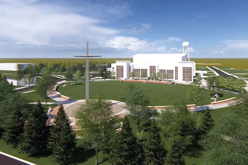 view of bond servant plaza cross