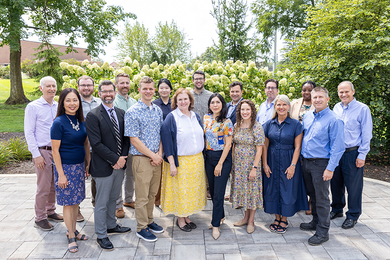 group of new faculty members