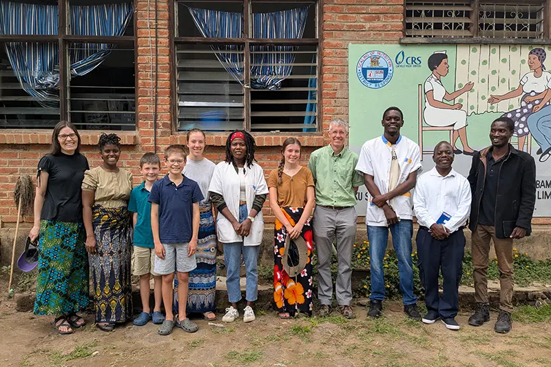 Grabowski family in Malawi