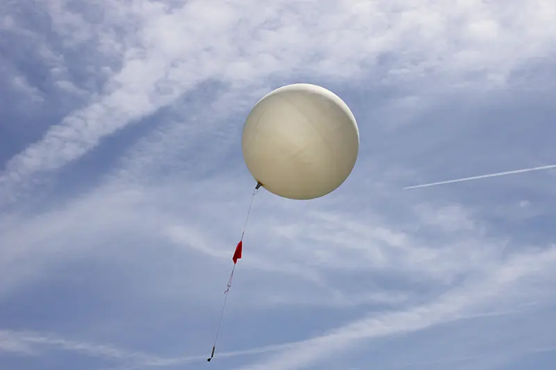 high-altitude weather balloon