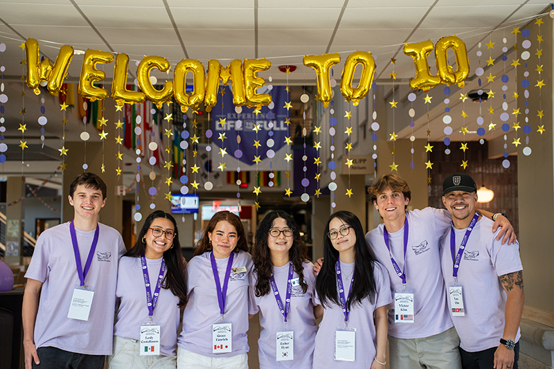 Welcoming Students from Around the World: International Orientation