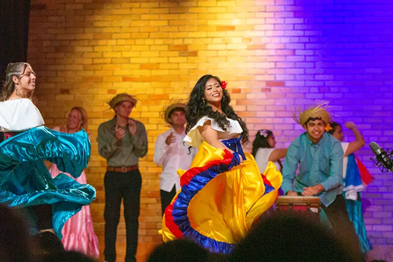 mosaic night hispanic dance