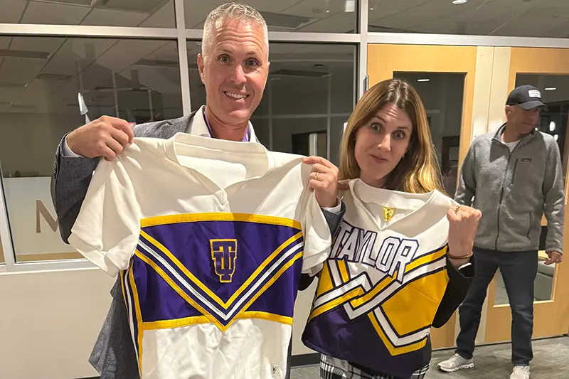 Pastermacks with old TU cheer uniforms