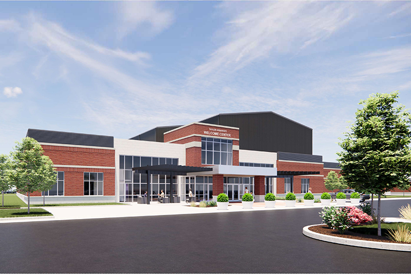 welcome center rendering