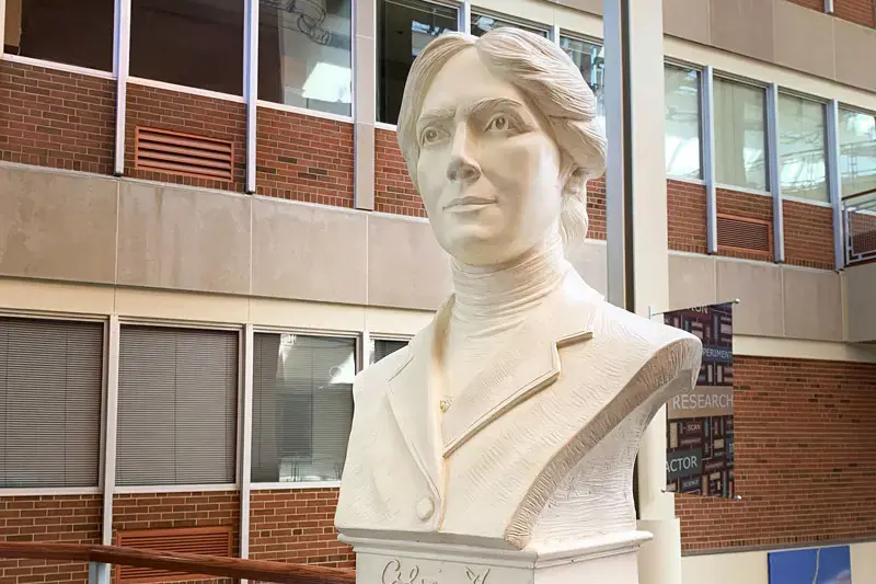 Bust of Alice Hamilton in Euler Science Complex