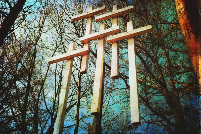 Memorial for the 2006 van accident